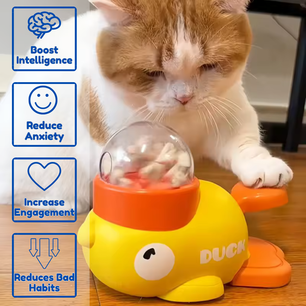 Duck Puzzle Feeder Toy