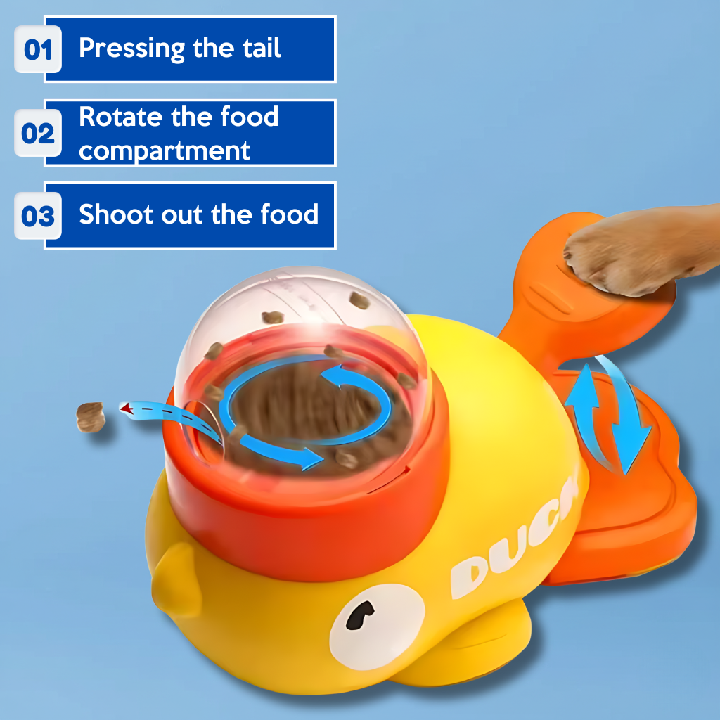Duck Puzzle Feeder Toy