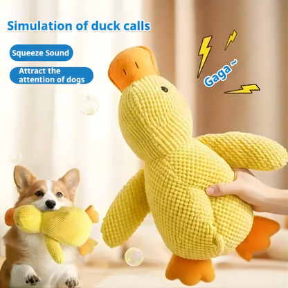 Squeaky Duck Plush Toy